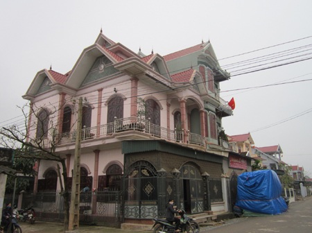 Phố biệt thự ở... “làng đồng nát”