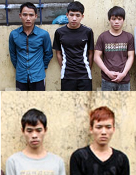 Bắt ổ nhóm trộm xe máy trong các đám cưới 