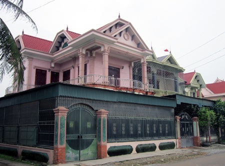 Phố biệt thự ở... “làng đồng nát”