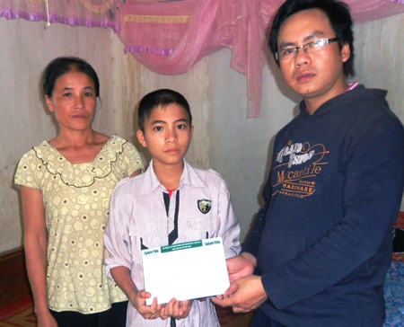 Hơn 18 triệu đồng đến với em Trần Văn Khánh