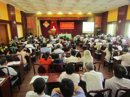 TW Hội Khuyến học VN tập huấn công tác văn phòng khuyến học - 1 TW Hội Khuyến học VN tập huấn công tác văn phòng khuyến học