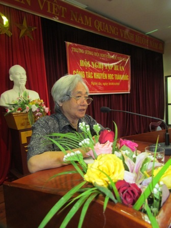 TW Hội Khuyến học VN tập huấn công tác văn phòng khuyến học - 2 TW Hội Khuyến học VN tập huấn công tác văn phòng khuyến học