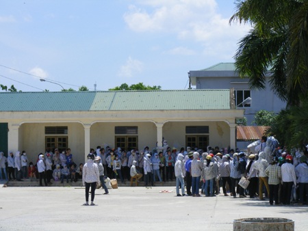 Công nhân Nghệ An lại tiếp tục biểu tình đòi quyền lợi