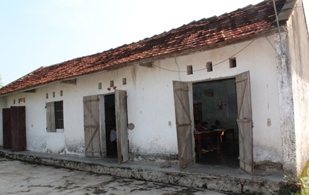 3 phòng chức năng được tu sửa lại để phục vụ dảng dạy.