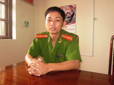 Thiếu tá Võ Đăng Khoa.