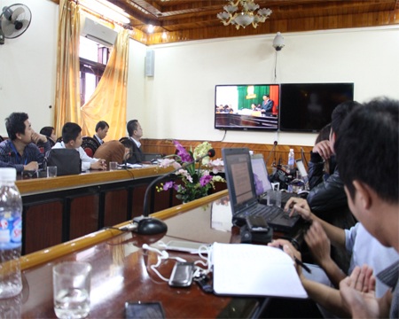315 tháng tù cho 14 đối tượng gây rối tại KKT Vũng Áng - 2 Các bị cáo tại phiên tòa