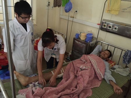 Bệnh nhân Ly Chung Ping đang tiếp tục được các bác sỹ chăm sóc, theo dõi