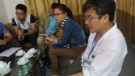 Tử vong sau một ngày truyền dịch, người nhà vây bệnh viện - 2 Ông Võ Viết Quang giải thích về cái chết của bệnh nhân