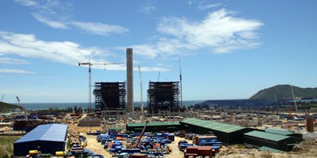 Xẻ núi, khoét hầm dẫn nước phục vụ "siêu dự án" sắt thép Formosa  - 1 Xẻ núi, khoét hầm dẫn nước phục vụ siêu dự án sắt thép Formosa