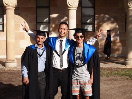 Chàng trai Việt được chọn làm đại sứ ĐH Queensland