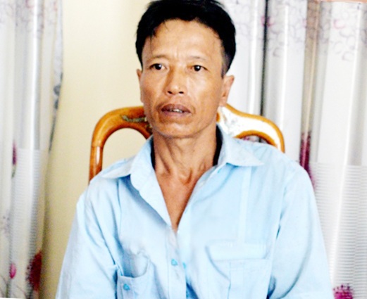 Khởi tố nghịch tử đánh mẹ nhập viện - 1 Nghịch tử Phạm Văn Mạnh tại cơ quan điều tra