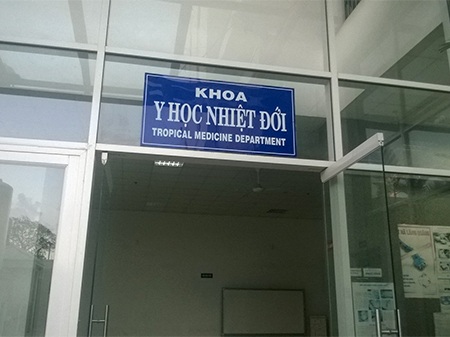Bệnh nhân tại Đà Nẵng âm tính với Ebola - 1 Hiện bệnh nhân C đang được điều trị tại Khoa y học nhiệt đới (Bệnh viện Đà Nẵng)