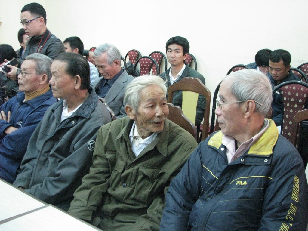 Các nhân chứng Hoàng Sa cùng nhau ôn lại những ngày tháng sinh sống và làm việc ở Hoàng Sa