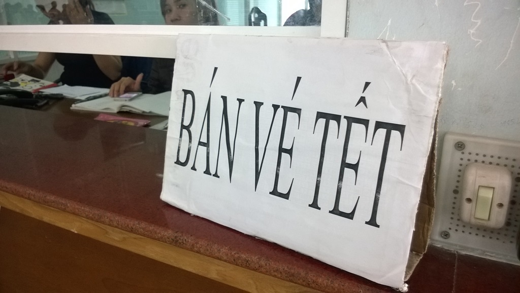 Đà Nẵng bắt đầu bán vé xe Tết - 1 Một số doanh nghiệp đã bắt đầu bán vé xe Tết