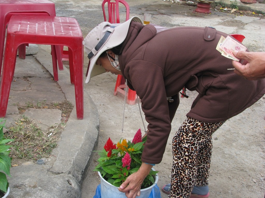 Xuân đang đến từng nhà