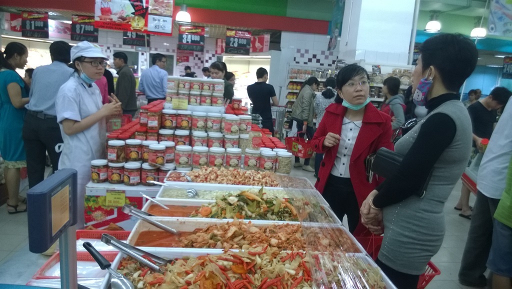 Dưa hành cũng không thể thiếu trong ngày Tết 