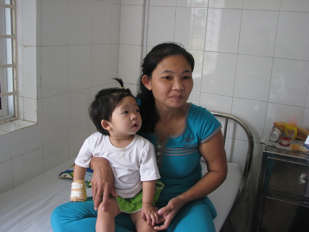 Hiện sức khỏe của cháu Khánh Ngân đã ổn định và có thể xuất viện trong vài ngày tới