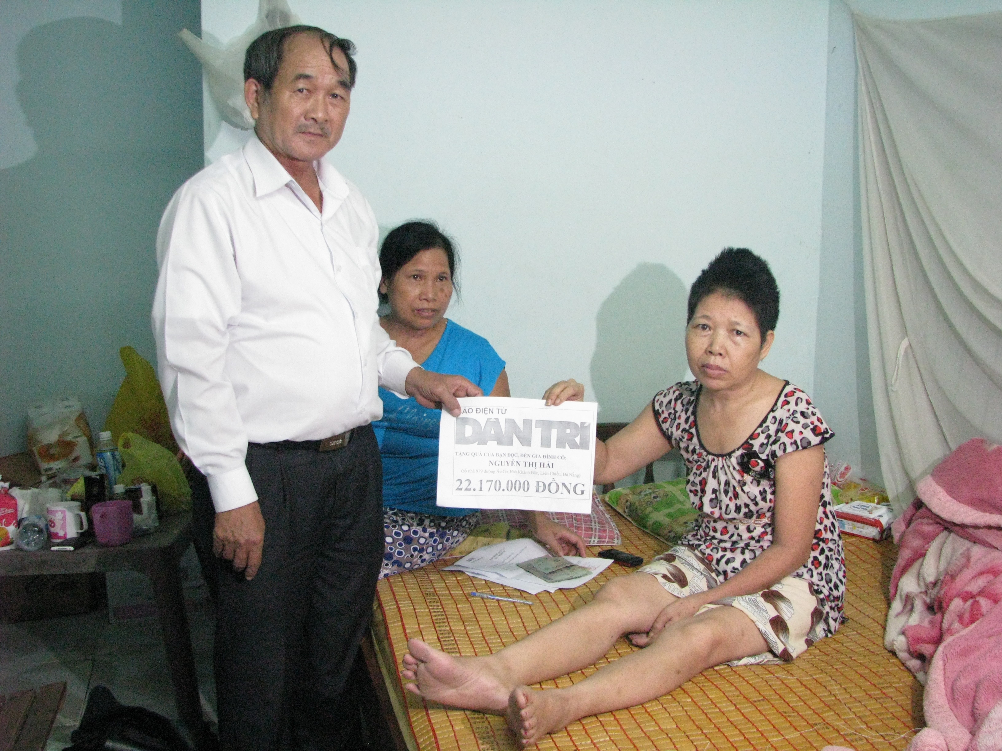 Hơn 22 triệu đồng đến với cô Nguyễn Thị Hải