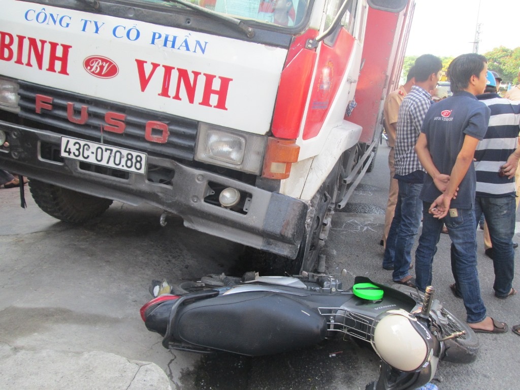 Hiện trường vụ tai nạn 