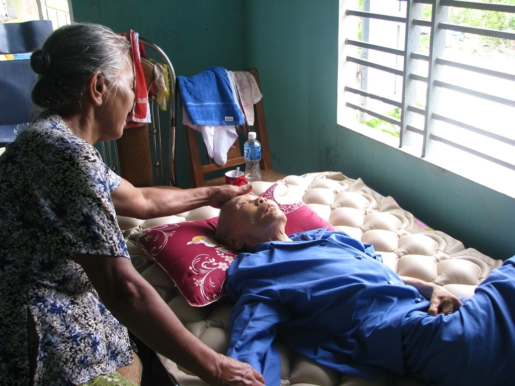 Hiện sức khỏe của bà Ân rất yếu