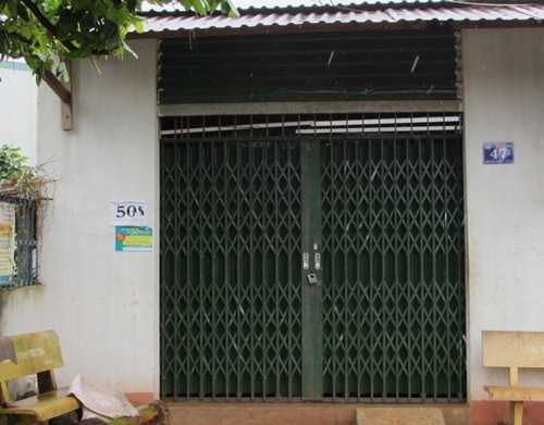 Cửa hàng tạp hóa nơi bà Bộ bị đâm để cướp tài sản