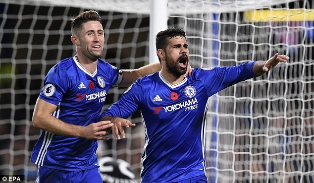 Diego Costa trở nên hiền lành và đáng sợ hơn dưới thời Conte