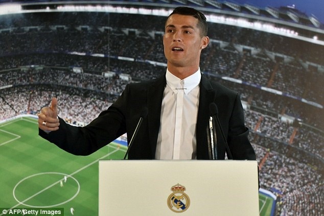 C.Ronaldo ký hợp đồng khủng với Real Madrid