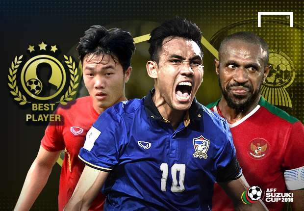 Xuân Trường lọt top 3 cầu thủ xuất sắc nhất AFF Cup 2016 - 1 Ba cầu thủ lọt vào cuộc bầu chọn cuối cùng danh hiệu Cầu thủ xuất sắc nhất AFF Cup 2016 của tờ Goal