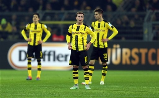 Dortmund trải qua trận đấu thứ 3 liên tiếp không biết mùi chiến thắng
