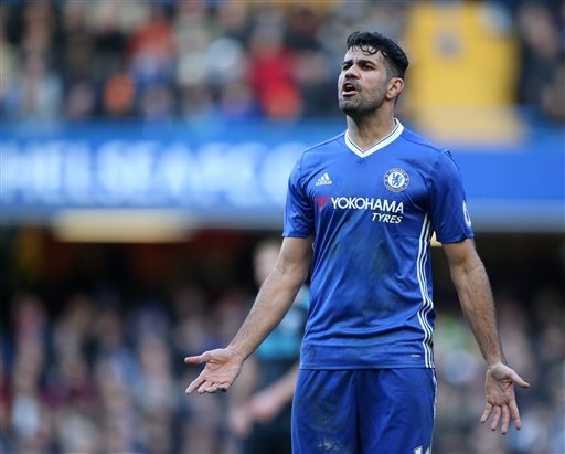 Đội hình tiêu biểu châu Âu lượt đi mùa giải 2016/17: Không Messi và C.Ronaldo - 4 Diego Costa mang về nhiều điểm quan trọng cho Chelsea