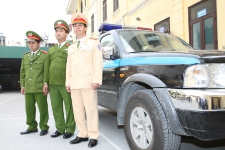 Ba chiến sỹ CSGT dũng cảm được tuyên dương