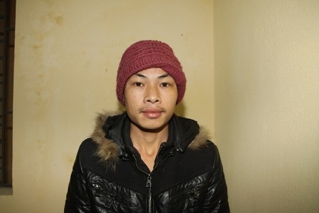 Hai đối tượng Thắng và Long tại cơ quan điều tra