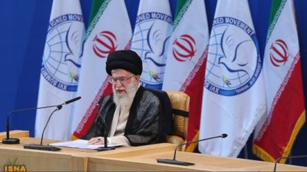  Đại giáo chủ Iran Ali Khomenei phát biểu tại HNCC NAM lần thứ 16 ngày 30/8/2012.