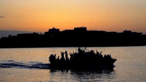 Một con tàu ở vùng biển ngoài khơi Indonesia. Ảnh minh họa.