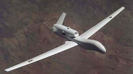 Mỹ bán máy bay trinh sát không người lái cho Hàn Quốc - 1 Máy bay trinh sát không người lái Global Hawk