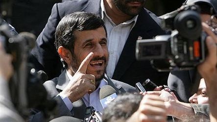 Tổng thống Iran Mahmoud Amadinejad.