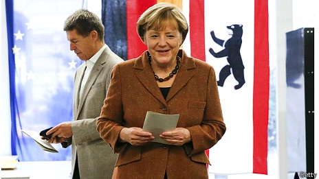 Bà Merkel đắc cử thủ tướng Đức nhiệm kỳ 3 - 1 Nếu thắng cử, đây là nhiệm kỳ thứ ba của bà Merkel trên cương vị Thủ tướng Đức