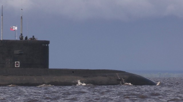 Tàu ngầm Kaluga lớp Kilo trong phiên chế của hạm đội Biển Đen, hải quân Nga.