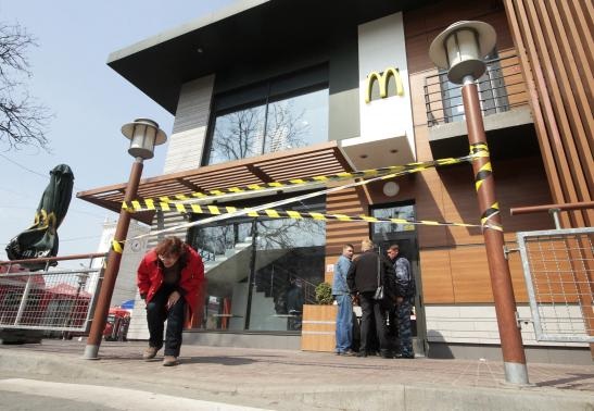 McDonald's ngừng kinh doanh tại Crimea - 1 Một cửa hàng