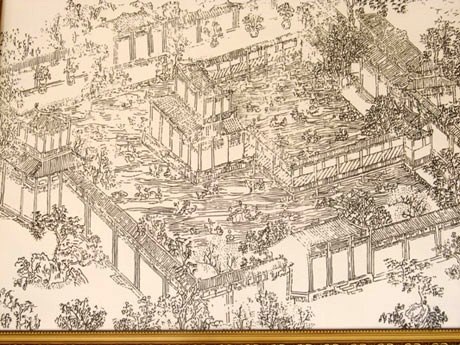 Bài 2: “Tuyệt tác” vườn Thượng uyển trong Kinh thành Huế - 4 Bản vẽ vườn Thượng uyển Cơ Hạ xưa