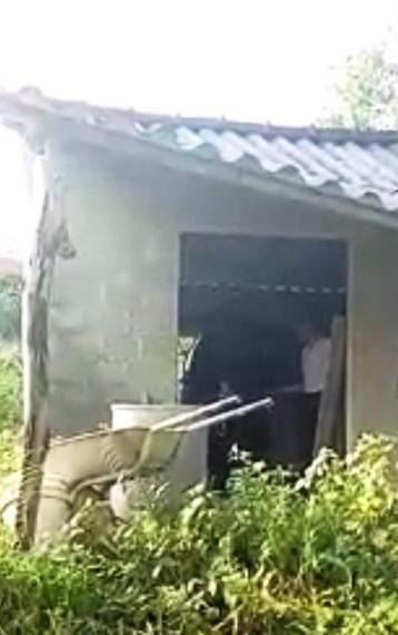 
Nhà kho nơi phát hiện xác nạn nhân
