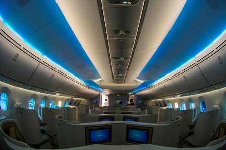Ngắm nội thất siêu sang của chiếc Boeing 787 Việt Nam vừa sở hữu - 2 Ngắm nội thất siêu sang của chiếc Boeing 787 Việt Nam vừa sở hữu - 2