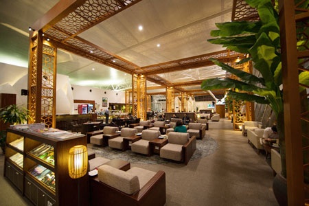 Phòng chờ 4 sao tại nhà ga quốc tế Cảng Nội Bài