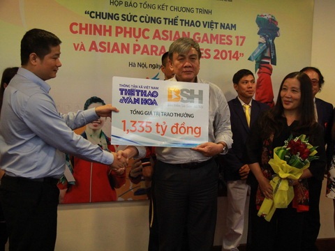 Hơn 1 tỷ đồng thưởng nóng thành tích Asiad và Asian Para Games