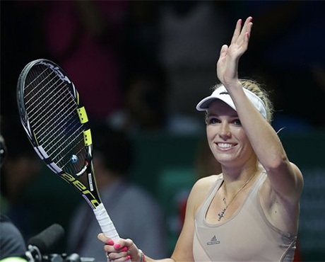 Niềm vui chiến thắng của Wozniacki