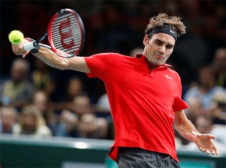 Federer căng sức mới thắng trận ra quân - 1 Federer đã có chiến thắng thứ 13 liên tiếp