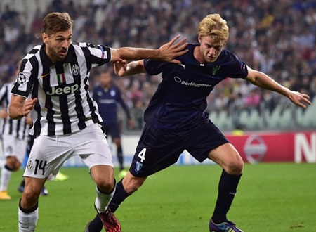 Bảng A Champions League: Atletico đoạt vé sớm? - 2 3
điểm là mệnh lệnh của Juventus trong trận đấu với Malmo