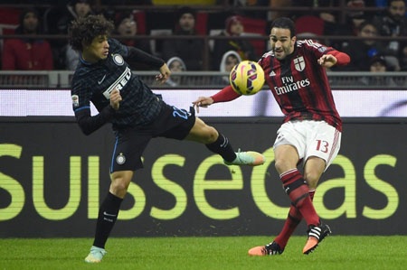 Inter chia điểm với Milan trong ngày ra mắt của Mancini - 1 Inter chia điểm cùng AC Milan