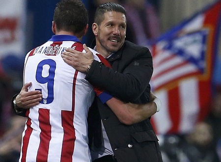 Vùi dập Olympiacos, Atletico giành vé vào vòng knock-out - 1 Atletico Madrid có vé
đi tiếp sau chiến thắng đậm đà trước Olympiacos