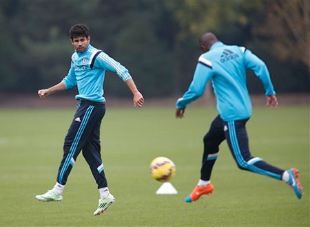 Tiền đạo người Tây Ban Nha đã không còn phải tập luyện riêng mà đã trở lại tập cùng đồng đội